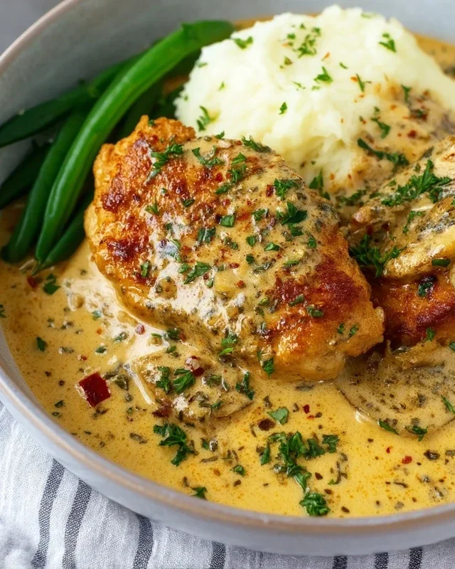 Creamy Garlic Chicken