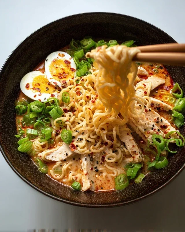 Marry Me Chicken Ramen