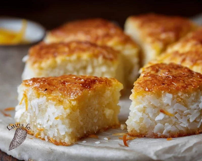 Sticky Coconut Cake