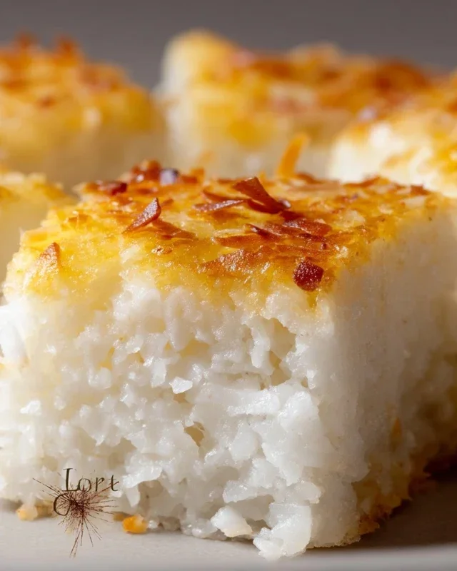 Sticky Coconut Cake