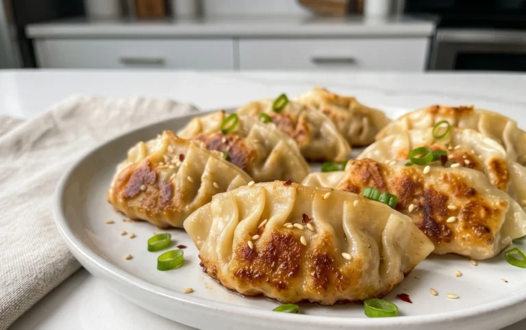 Chicken Potstickers (Pan Fried Dumplings)