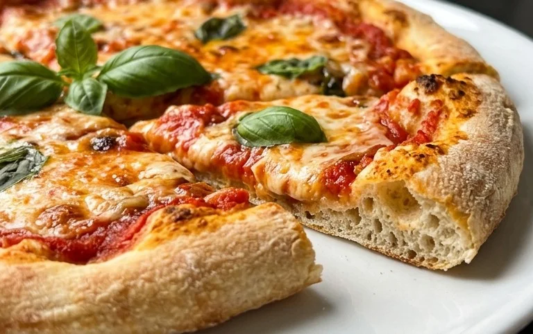 An excellent No Yeast Pizza Dough - quick easy homemade pizza!