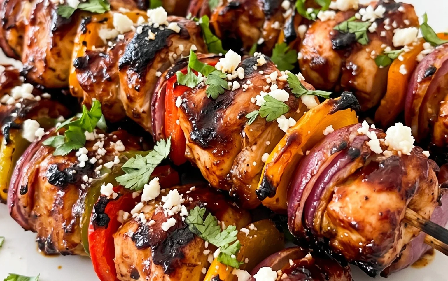 Mexican Barbecue Chicken Skewers