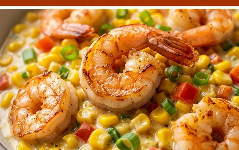 Shrimp and Creamed Corn (30 Minutes, One-Pan)