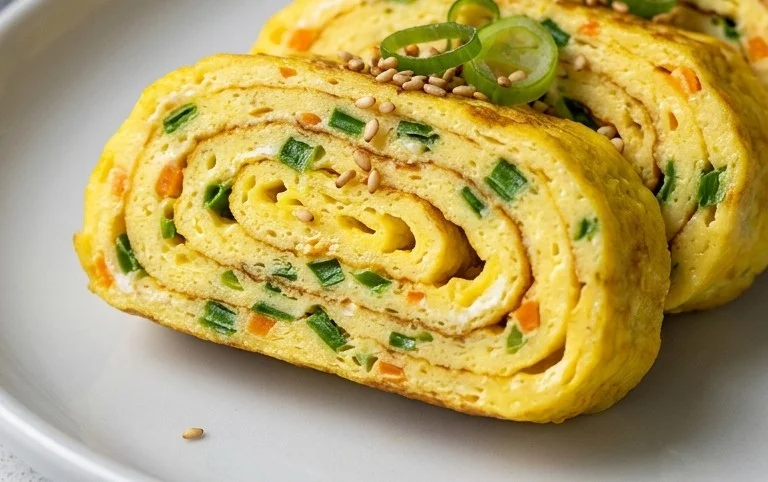 Gyeran Mari (Korean Rolled Omelette)
