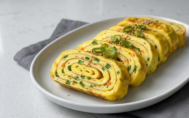 Gyeran Mari (Korean Rolled Omelette)